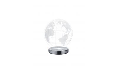 Stalinis &scaron;viestuvas Globe LED Table Chrome R52481106 TRIO Lighting