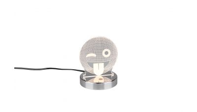 Stalinis &scaron;viestuvas Smiley LED RGBW Table R52641106 TRIO Lighting