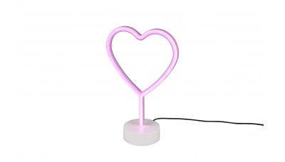 Stalinis &scaron;viestuvas Heart LED Table White R55210101 TRIO Lighting