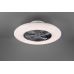Lubinis šviestuvas su ventiliaturiumi Visby Ceiling Fan 59,5 cm White Starlight R62402106 Lubinis šviestuvas su ventiliaturiumi Visby Ceiling Fan 59,5 cm White Starlight R62402106 TRIO Lighting