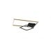 Lubinis &scaron;viestuvas Padella LED Ceiling Lamp Brushed Matt Brass R62642108 TRIO Lighting