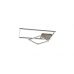 Lubinis &scaron;viestuvas Padella LED Ceiling Lamp Brushed Steel R62642407 TRIO Lighting