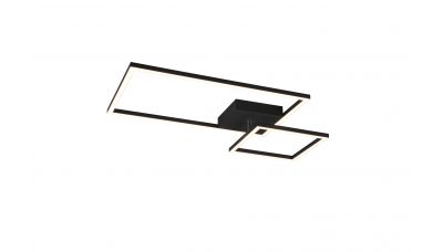 Lubinis &scaron;viestuvas Padella LED Ceiling Lamp Matt Black 4000K R62642432 TRIO Lighting