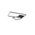 Lubinis &scaron;viestuvas Padella LED Ceiling Lamp Matt Black 4000K R62642432 TRIO Lighting