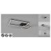 Lubinis &scaron;viestuvas Padella LED Ceiling Lamp Matt Black 4000K R62642432 TRIO Lighting
