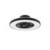 &Scaron;viestuvas su ventiliatoriumi Halmstad LED Ceiling Fan Black Starlight R62672132 TRIO Lighting