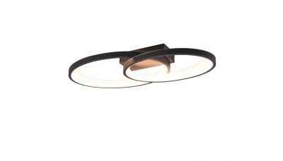Lubinis šviestuvas Malaga LED Ceiling Matt Black R64482134 Lubinis šviestuvas Malaga LED Ceiling Matt Black R64482134 TRIO Lighting