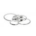 Lubinis &scaron;viestuvas Cires LED Ceiling Chrome R67364106 TRIO Lighting