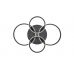 Lubinis šviestuvas Cires LED Ceiling Black R67364132 Lubinis šviestuvas Cires LED Ceiling Black R67364132 TRIO Lighting