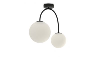 Lubinis &scaron;viestuvas Anouk Ceiling 2 White-Black 4228700 Viokef