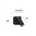 Sieninis &scaron;viestuvas Emma Wall LED Black 4235001 Viokef