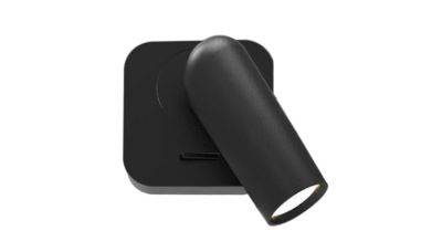 Sieninis &scaron;viestuvas Emma Wall LED Black 4235001 Viokef