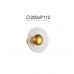 Sieninis &scaron;viestuvas Glamour Wall 4241100 Viokef