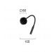 Sieninis šviestuvas Ivor Wall LED Black 4176000 Sieninis šviestuvas Ivor Wall LED Black 4176000 Viokef