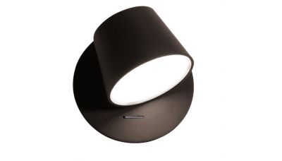 Sieninis &scaron;viestuvas Kim Wall LED Black 4188301 Viokef