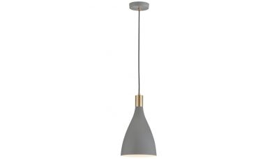 Pakabinamas &scaron;viestuvas Lamas Pendant 1 19cm Grey 4197301 Viokef