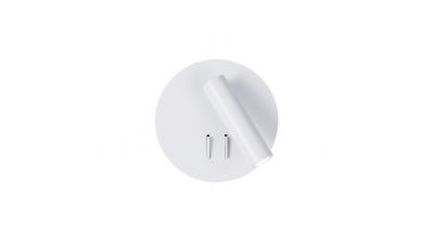 Sieninis &scaron;viestuvas Moby Wall LED White 4188200 Viokef
