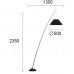 Tor&scaron;eras Rod Floor 1 Black 4221000 Viokef