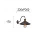 Sieninis šviestuvas Rustic Wall 3083800 Sieninis šviestuvas Rustic Wall 3083800 Viokef