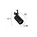 Įleidžiamas lubinis &scaron;viestuvas Stage Recessed Black 4241001 Viokef