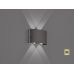 Sieninis &scaron;viestuvas Twist Wall Dark Grey 4211001 Viokef