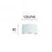 Sieninis &scaron;viestuvas Twist Wall White 4211000 Viokef