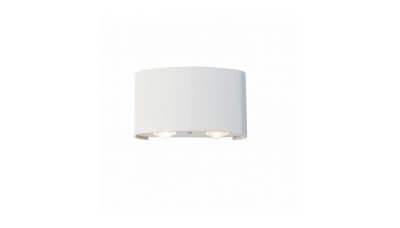 Sieninis &scaron;viestuvas Twist Wall White 4211000 Viokef