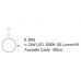Pakabinamas &scaron;viestuvas Pendant Light 1612 1612 Zambelis Lights