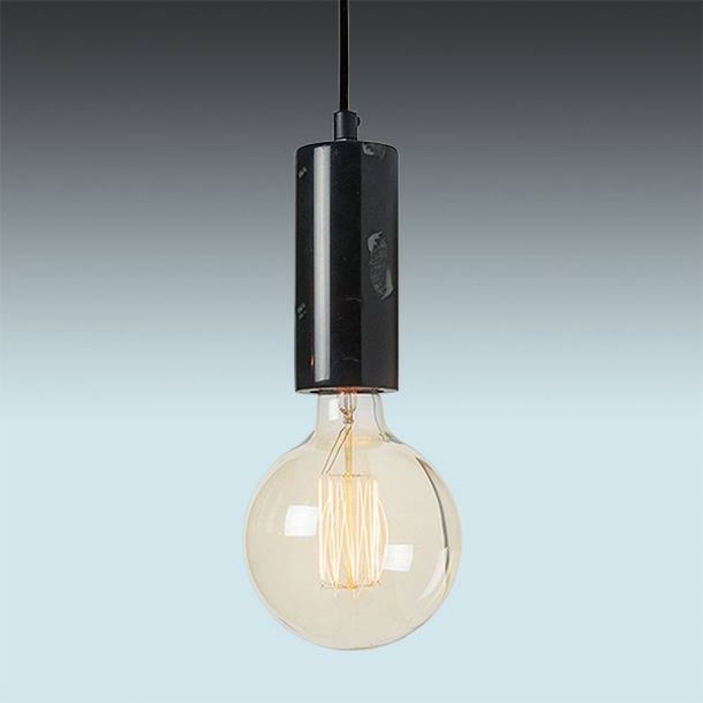 Pendant Light 17158 1 Black Marble 