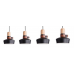 Pakabinamas &scaron;viestuvas Pendant Light 1993-B 4 Black 1993-B Zambelis Lights