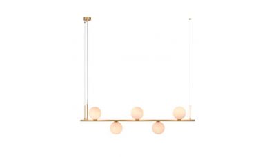 Pakabinamas šviestuvas Pendant Light 1998 5 Gold-White 1998 Pakabinamas šviestuvas Pendant Light 1998 5 Gold-White 1998 Zambelis Lights