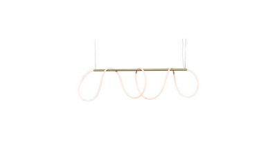 Pakabinamas šviestuvas Pendant Light 19254 Tube Gold 19254 Pakabinamas šviestuvas Pendant Light 19254 Tube Gold 19254 Zambelis Lights