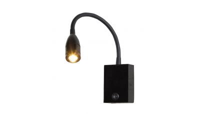 Sieninis &scaron;viestuvas Wall Light H32 LED Black H32 Zambelis Lights