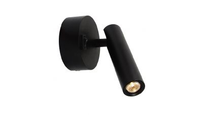 Sieninis &scaron;viestuvas Wall Light H48B LED Black H48-B Zambelis Lights