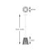 Pakabinamas šviestuvas Bach Pendant P0547-01H-F9AC Pakabinamas šviestuvas Bach Pendant P0547-01H-F9AC Zuma Line