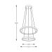 Pakabinamas šviestuvas Breno Pendant 18140BK-2 Pakabinamas šviestuvas Breno Pendant 18140BK-2 Zuma Line