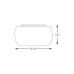 Lubinis &scaron;viestuvas Crystal Ceiling C0076-05L-F4HF Zuma Line