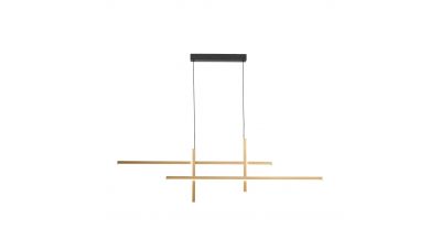 Pakabinamas &scaron;viestuvas Edge Pendant 22008P-BK-GD Zuma Line