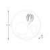 Lubinis &scaron;viestuvas Focus Ceiling MX4148-1-DWFD Zuma Line