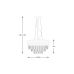 Pakabinamas šviestuvas Naica Pendant P0525-04A-F4V6 Pakabinamas šviestuvas Naica Pendant P0525-04A-F4V6 Zuma Line