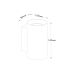 Sieninis šviestuvas Sandy Wall Round Black 92696 Zuma Line