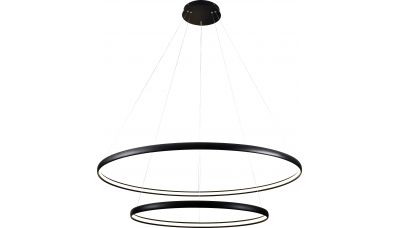 Pakabinamas šviestuvas Carlo 80+120 Black PL210503-800+1200-BK Zuma Line