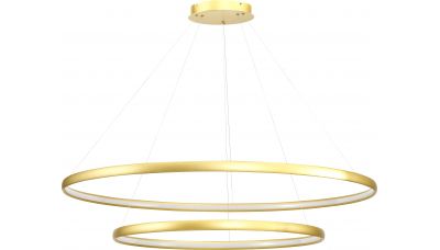 Pakabinamas šviestuvas Carlo 80+120 Gold PL210503-800+1200-GD Zuma Line