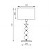 Stalinis šviestuvas Rea Table RLT93163-1B Stalinis šviestuvas Rea Table RLT93163-1B Zuma Line