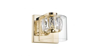 Sieninis šviestuvas Gem Wall W0389-01A-F7AC Zuma Line