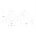 Sieninis šviestuvas Loya Wall 1 Chrome W0461-01A-F4F4 Zuma Line